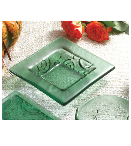 Country Collection Square Sauce Dish 6"Sq. x 3"D